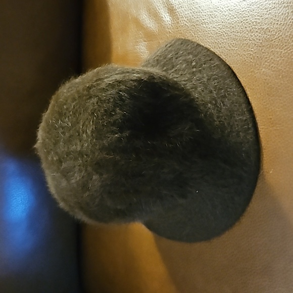 Vintage French Brown Rabbit Fur Bucket Hat - Picture 3 of 9